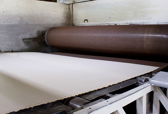 Essiccazione Termica, ingresso del forno